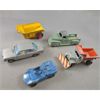 Image 1 : Lot of 4 Vintage Toy Cars & 1 Trailer
