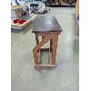 Image 3 : Vintage Oak Accent Table 19" x 11" x 26"