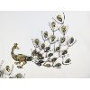 Image 2 : Set of 2 Metal Peacock Wall Décor 19" x 16"