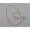 Image 1 : 925 Sterling  Donkey Pendant on 16" Sterling Chain