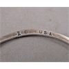 Image 2 : 925 Sterling Silver Bangle  Love as if You Have Never Been Hurt"