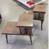Image 1 : Set of Vintage End Tables 25.5" x 15" x 16"