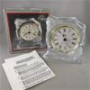 Image 2 : Elgin Crystal Glass Clock 