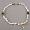 Image 1 : 10K Gold & Fresh Water Pearl Bracelet