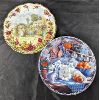 Image 1 : Set of 2 Collector Plates 8" - Mabel's Sunny Retreat & Royal Albert