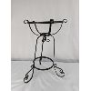 Image 2 : Vintage Wrought Iron Plant Stand 19" Tall