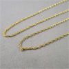 Image 2 : Set of 2 NEW 14KGP - Sterling Silver Chains