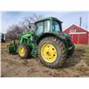 Image 2 : 2003 John Deere 7420 MFWD Tractor  w/ John Deere 741 Self Leveling FEL