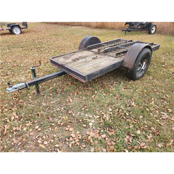 Home Built Trailer w/ Ramps             53" x 111"