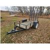 Image 1 : Utility Trailer w/ Ramp Deck   48" x 96"  One Owner  Not Plated