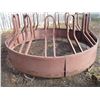 Image 2 : Brown Metal Round Bale Feeder