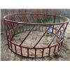 Image 1 : Red Round Bale Feeder