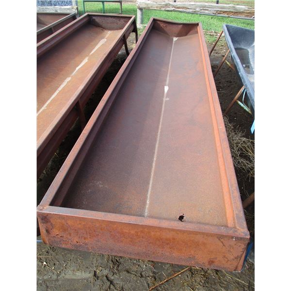 Metal Feeder - 11.5' x 2.5' - Some Rust Damage