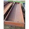 Image 1 : Metal Feeder - 11.5' x 2.5' - Some Rust Damage