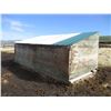 Image 3 : Wooden Calf Shelter - 15' x 7.5' - Metal Roof