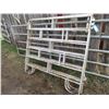 Image 1 : (4 Times Bid Price) (4) Metal Panels - 6 Feet