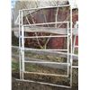 Image 1 : Metal Gate With Outside Mounting Frame - 4.5' Wide
