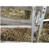 Image 6 : Metal Gate With Outside Mounting Frame - 4.5' Wide