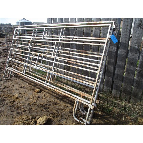 (4 Times Bid Price) (4) Metal Panels - 10'