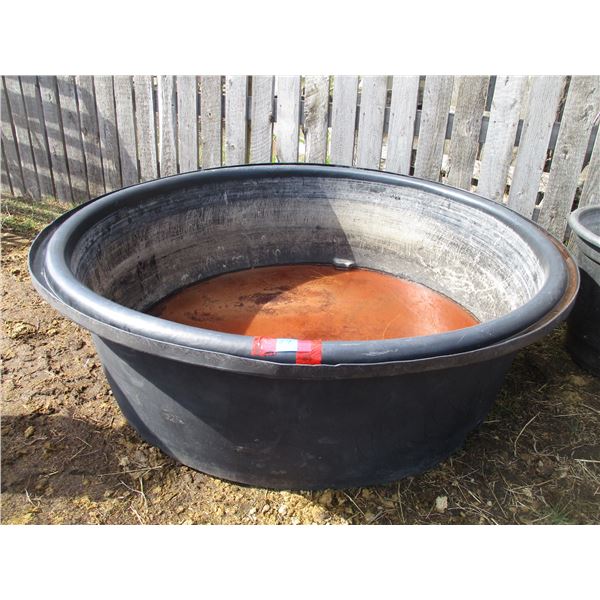 Round Watering Trough - 6' Diameter - 300 Gallon