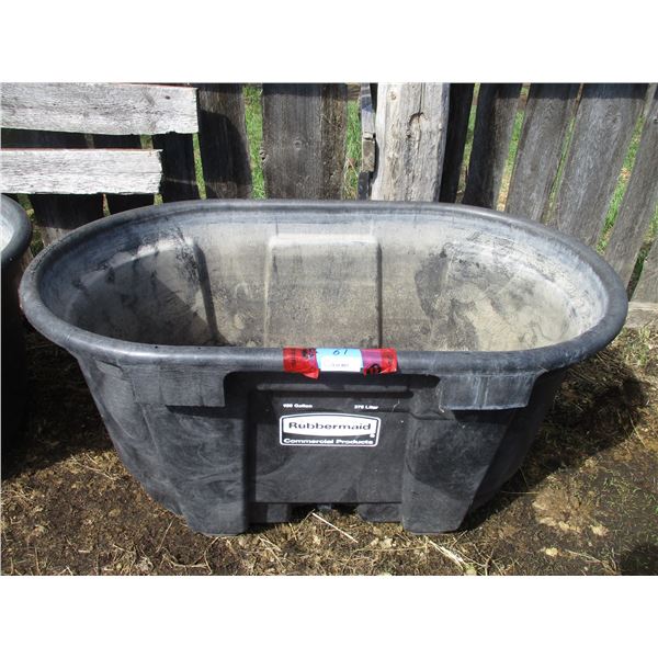 Rubbermaid 100 Gallon Watering Trough