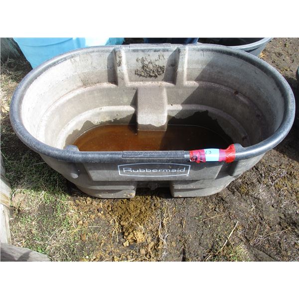 Rubbermaid 100 Gallon Watering Trough