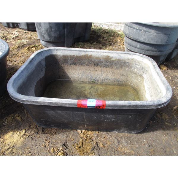 "Tuff Stuff" Black Watering Trough
