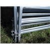 Image 5 : (5 Times Bid Price) (5) Galvanized Steel Panels - 6 Bar - 6' High - 10'