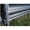 Image 5 : (5 Times Bid Price) (5) Galvanized Steel Panels - 6 Bar - 6' High - 10'