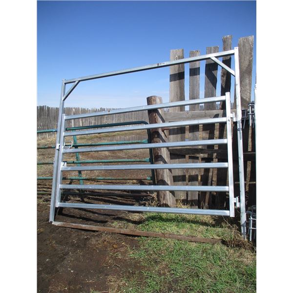 Galvanized Steel Bow Gate - 10'