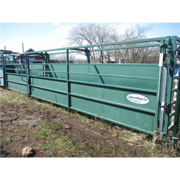 26' Long Adjustable Alley With 2 Rolling Doors