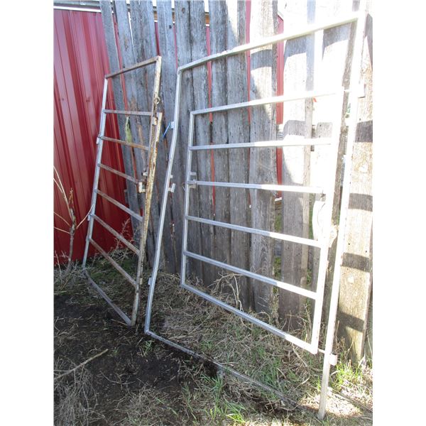 (2 Times Bid Price) (2) Metal Gates - 4'