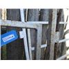 Image 4 : (2 Times Bid Price) (2) Metal Gates - 4'