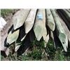 Image 2 : (15 Times Bid Price) (15) 5-6 Inch Fence Posts 7' Long