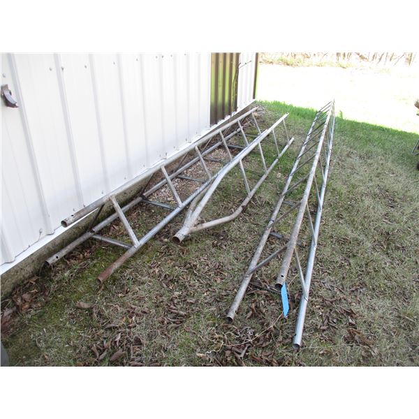 Antenna Tower - Four Pieces - Approximately 38 Feet