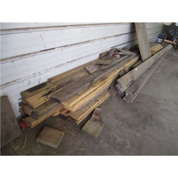 Lot of Various Sizes & Lengths of Dimensional Lumber