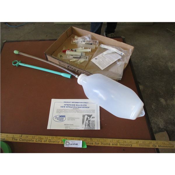 Fluid Feeder, Bolus Applicator, Syringes