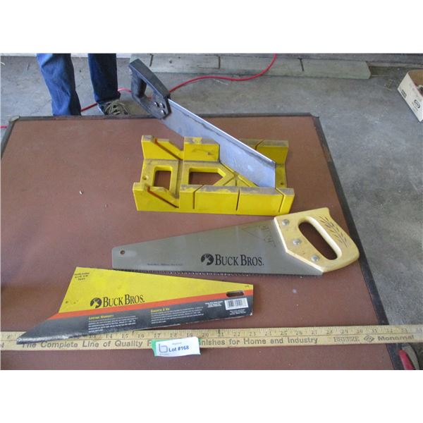 Miter Box & Saw, Hand Saw