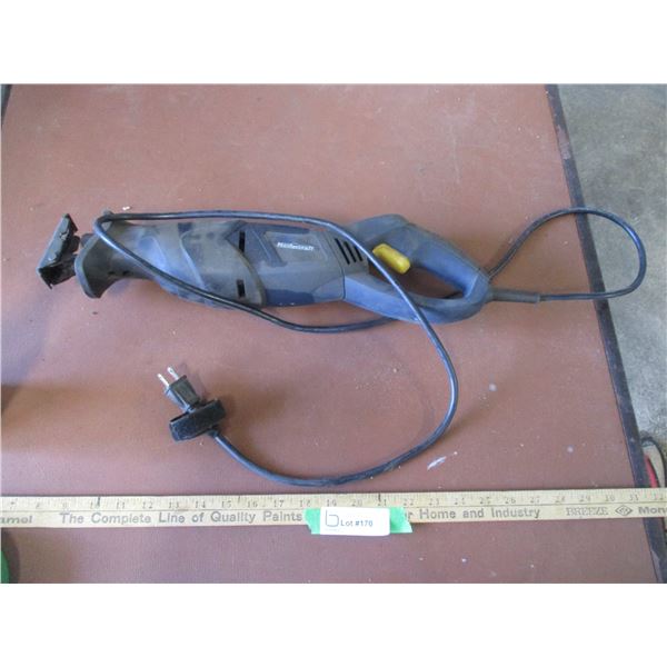 Mastercraft Reciprocating Saw - Working