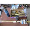 Image 1 : Trowel, Propane Torch, Paintbrushes, Adapter, Casters, etc.