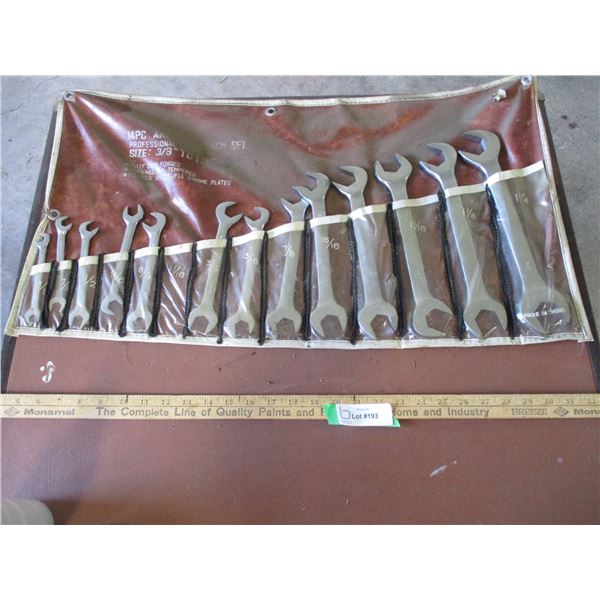 14 Piece Angle Wrench Set