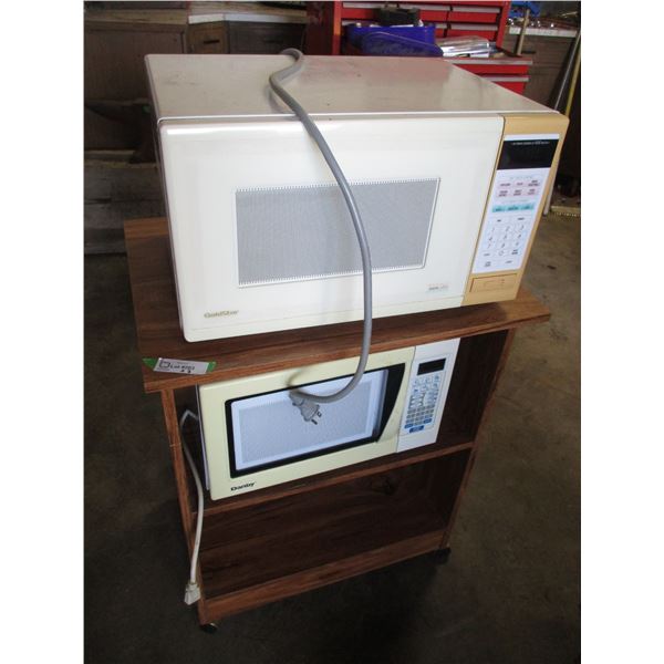 Danby Microwave, Goldstar Microwave, Microwave Stand on Casters