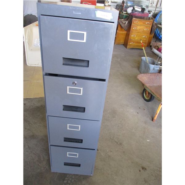 Four Drawer Metal Filing Cabinet