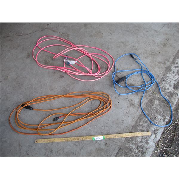 (3) Extension Cords