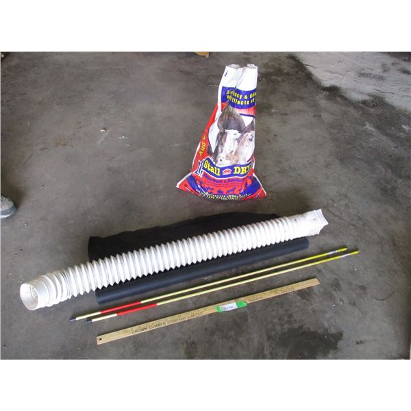 Driveway Markers, Dry Stall, Downspout Extension Hose, Landscaping Fabric