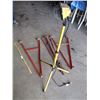 Image 1 : Implement Jack, Triangular Metal Pieces, Work light on Stand - Working