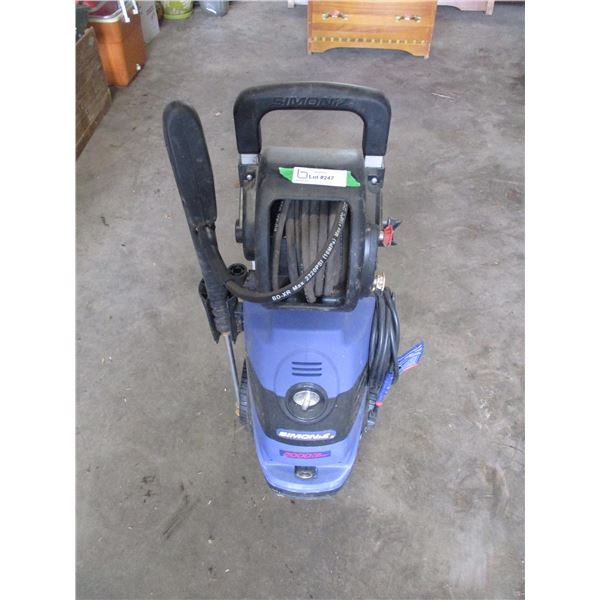 Simoniz Electric Pressure Washer - Handle For Hose Reel is Broken