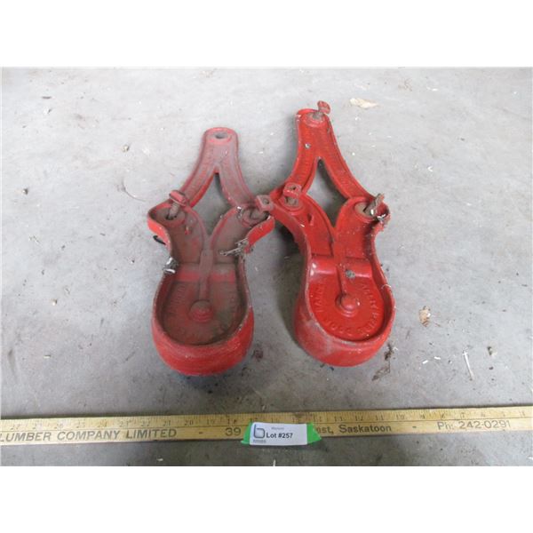 (2 Times Bid Price) (2) Allith Fire Door Hangers