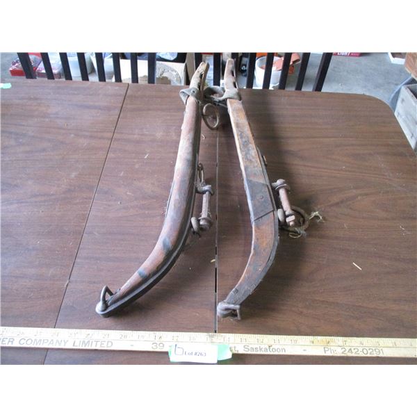 Set of Wooden Haines