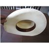 Image 3 : White Cowboy Hat - Size 7